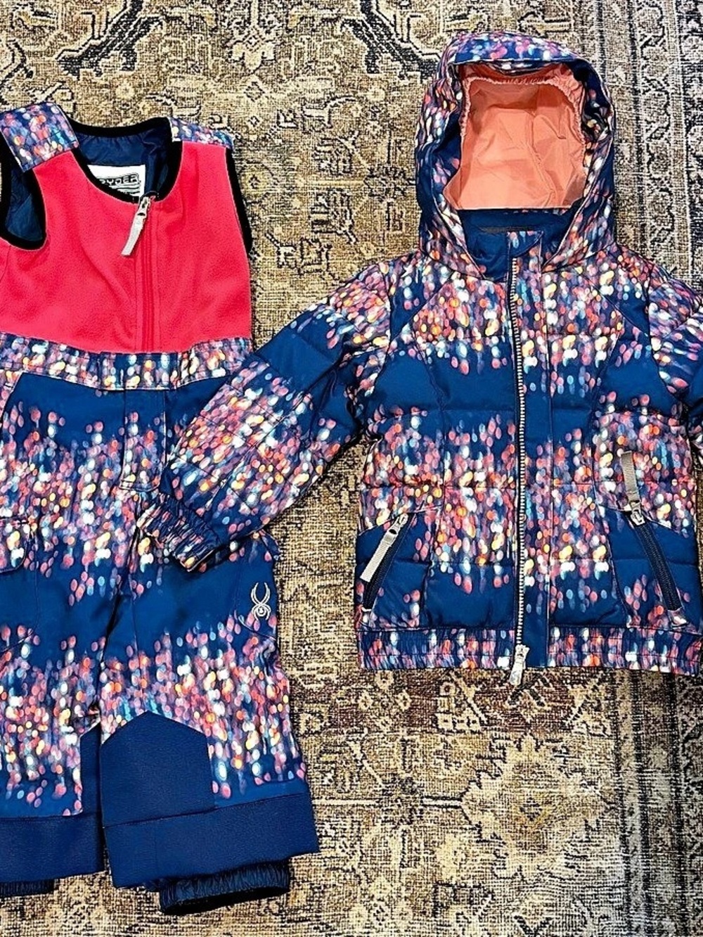 Spyder Girls Size 2 Ski Jacket & Snow Pants Set